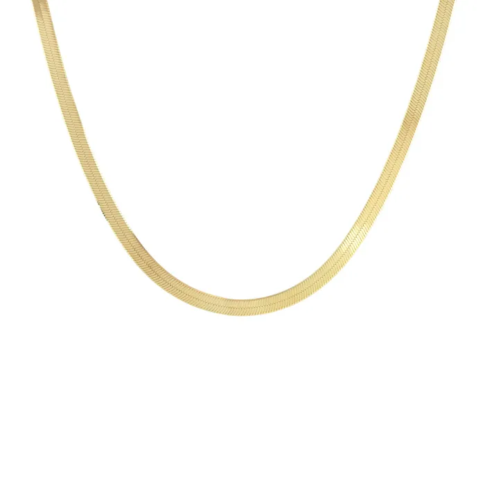 Kris Nations Necklaces Herringbone Chain Necklace