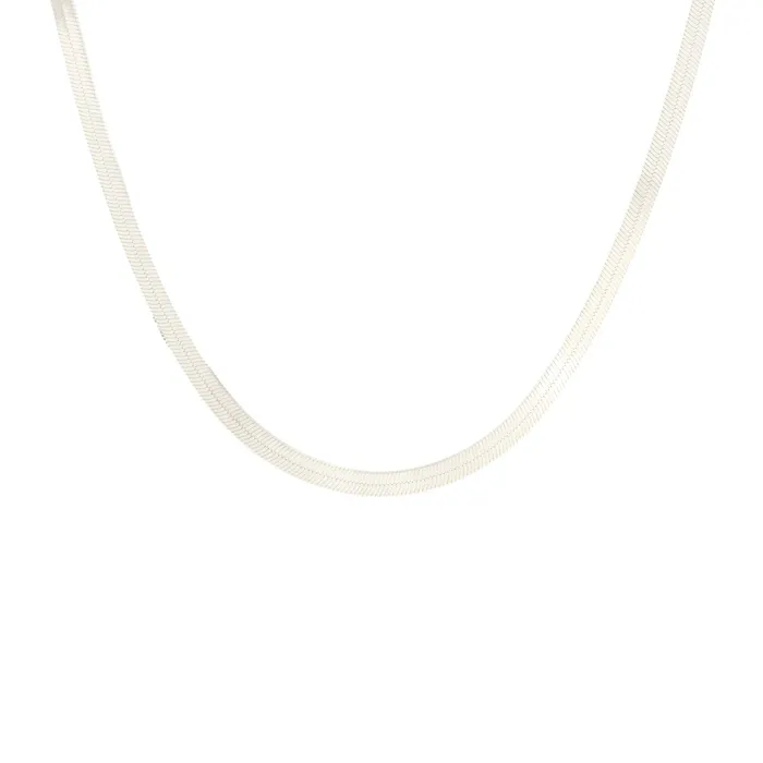 Kris Nations Necklaces Herringbone Chain Necklace Kris Nations Necklaces Herringbone Chain Necklace