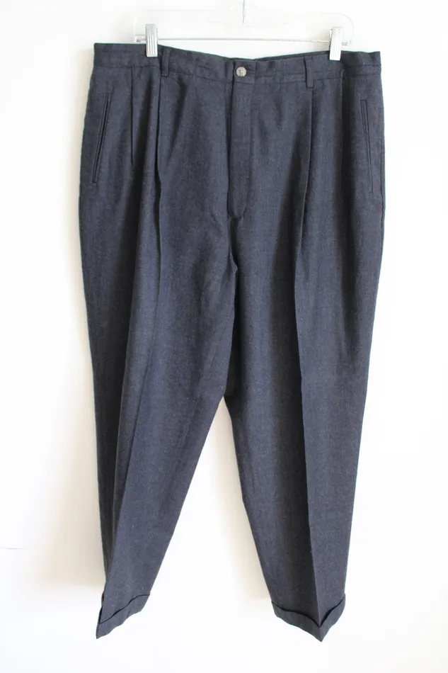 LL Bean Earrings LL Bean Worsted Wool Gray Pant 20