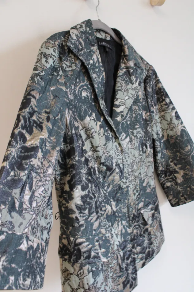 Lafayette 148 New York Helena Brocade Green Gray Floral Blazer Jacket 10 Lafayette 148 Rings Lafayette 148 New York Helena Brocade Green Gray Floral Blazer Jacket 10 Lafayette 148 Rings