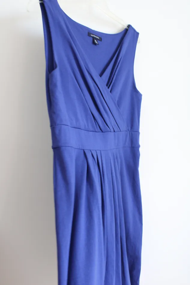 Lands End Blue Cobalt Dress M Lands End Rings