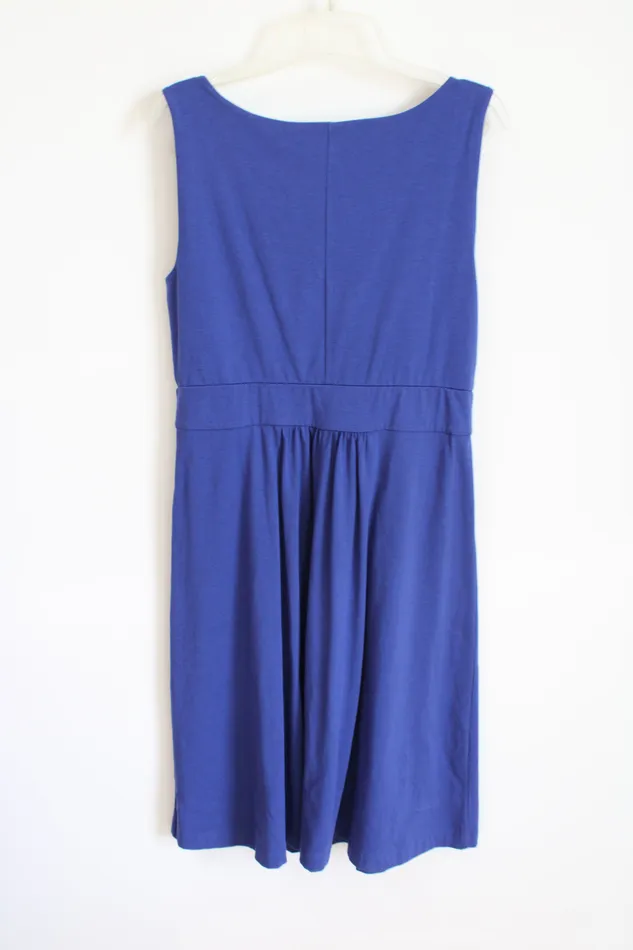 Lands End Blue Cobalt Dress M Lands End Rings