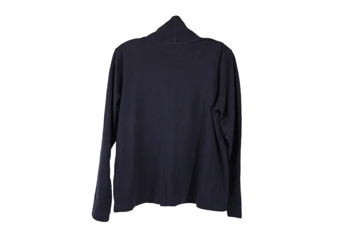 Lands End Rings Lands End Blue Turtleneck Shirt S