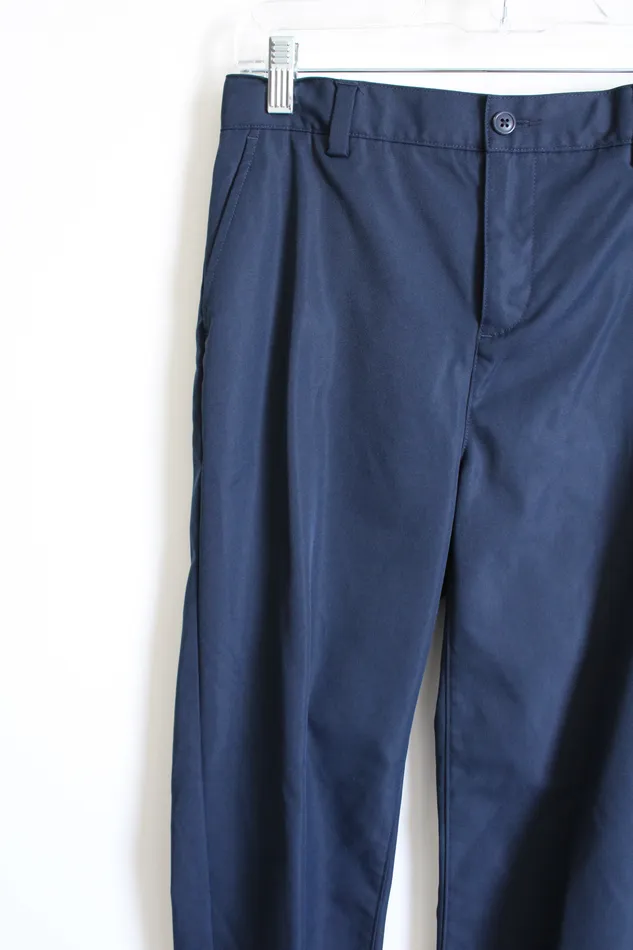 Lands End Rings Lands End Navy Blue Polyester Chino Pants 16