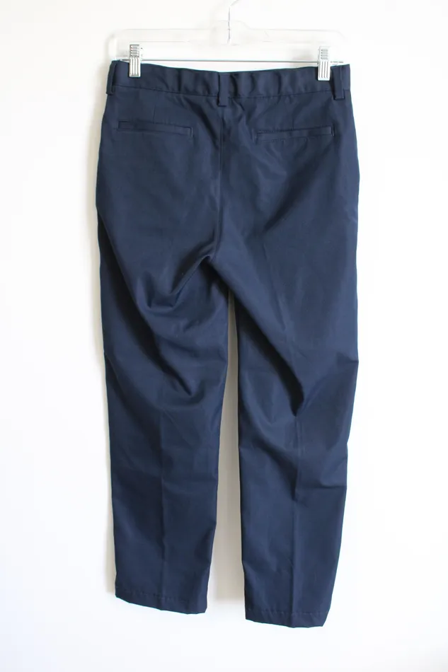 Lands End Rings Lands End Navy Blue Polyester Chino Pants 16