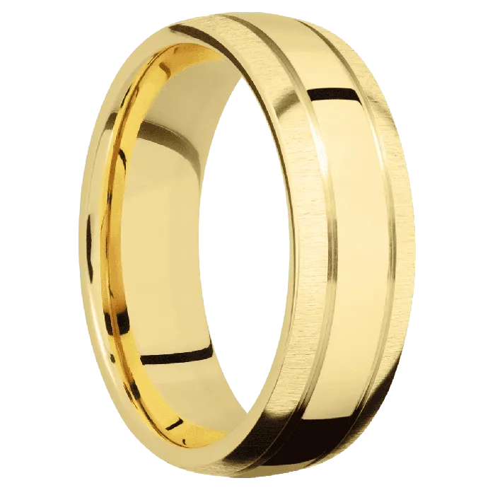 Lashbrook Earrings 14K Yellow Gold Polish Crosssatin Finish