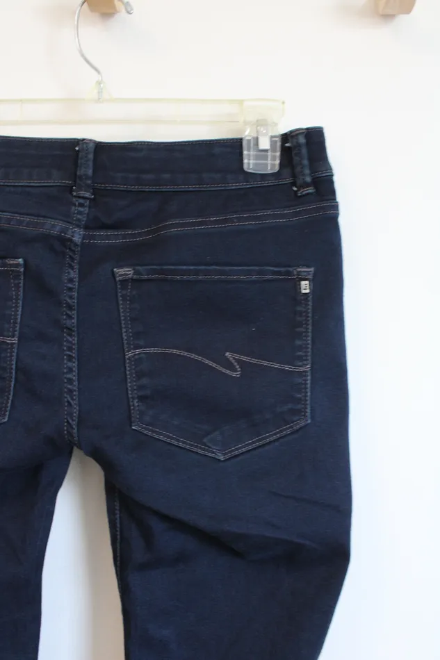 Lee Earrings Lee Modern Series Dark Wash Straight Fit Skinny Jeans 6 Short