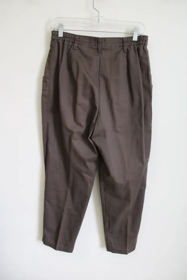 Lee Earrings Vintage Lee Brown Trousers 10 Petite