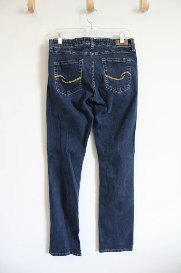Levis Mid Rise Straight Dark Wash Jeans 8 Levis Earrings