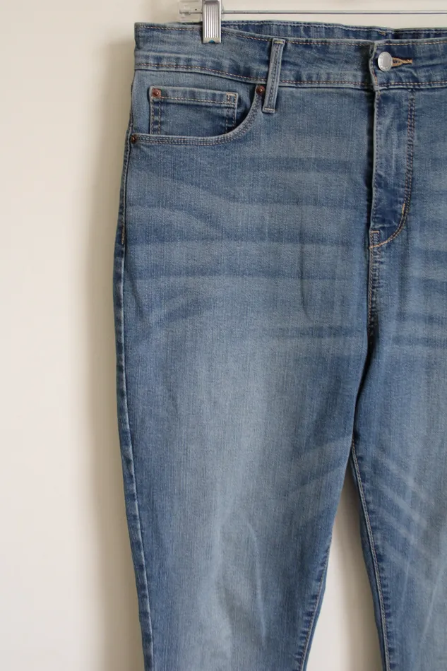 Levis PreStyled Sets Signature Gold Levi Strauss Totally Shaping HighRise Skinny Jeans 14 Long