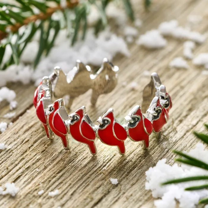 Little Cardinal Ring Chadds Ford Jewelry Rings