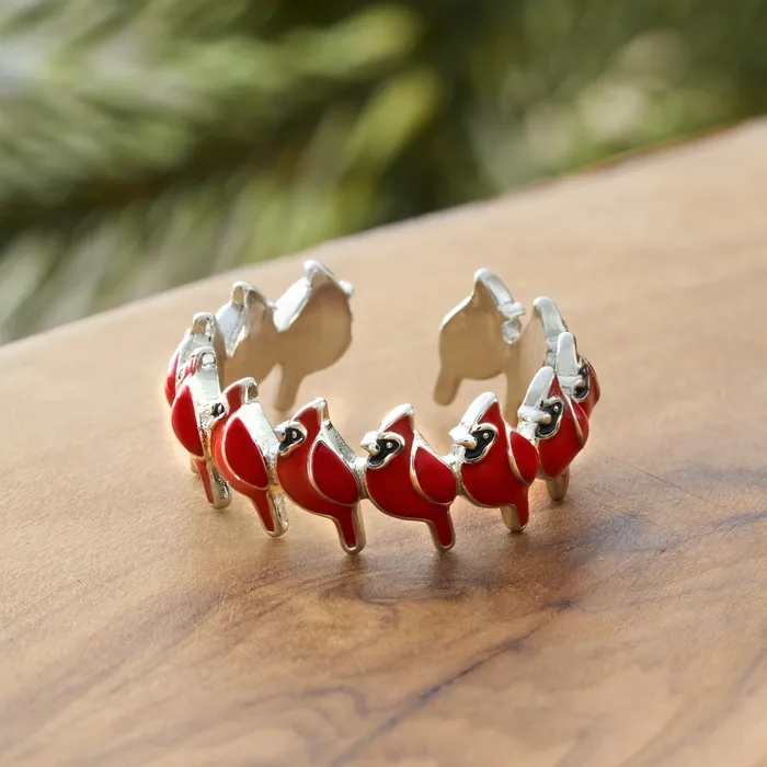Little Cardinal Ring Chadds Ford Jewelry Rings
