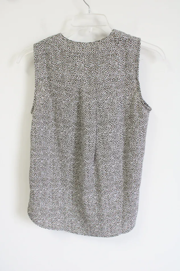 Liz Claiborne Liz Claiborne Studio Olive Green White Dotted Tank S Rings