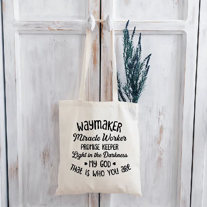 Lords Guidance Christian Faith Tote Bags Earrings