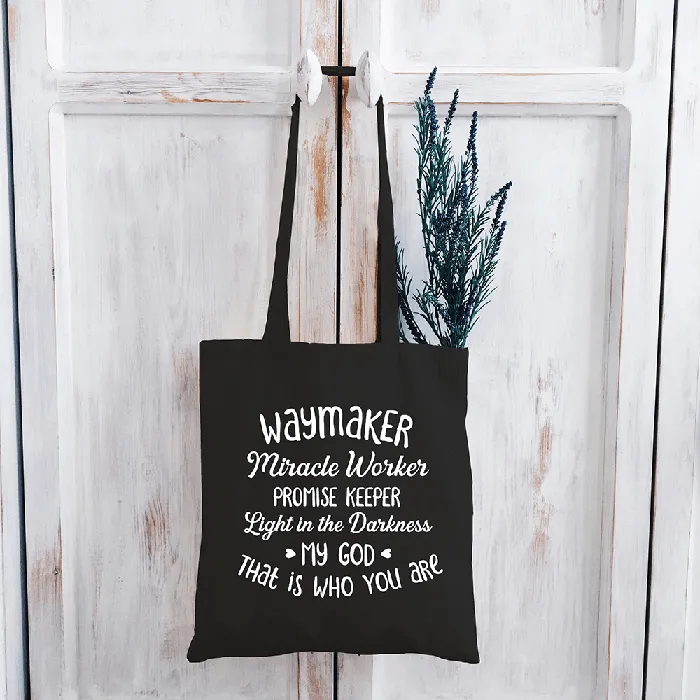 Lords Guidance Christian Faith Tote Bags Earrings