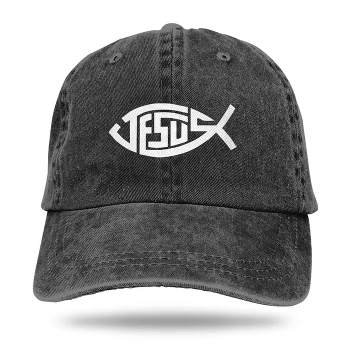 Lords Guidance Earrings Christian Cap br Jesus Fish Cap
