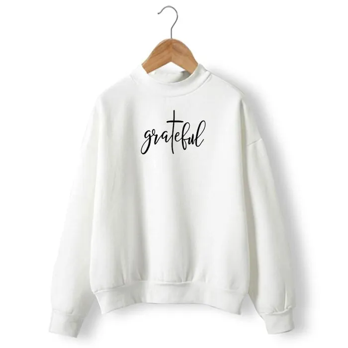 Lords Guidance Earrings Christian Sweatshirt br Grateful