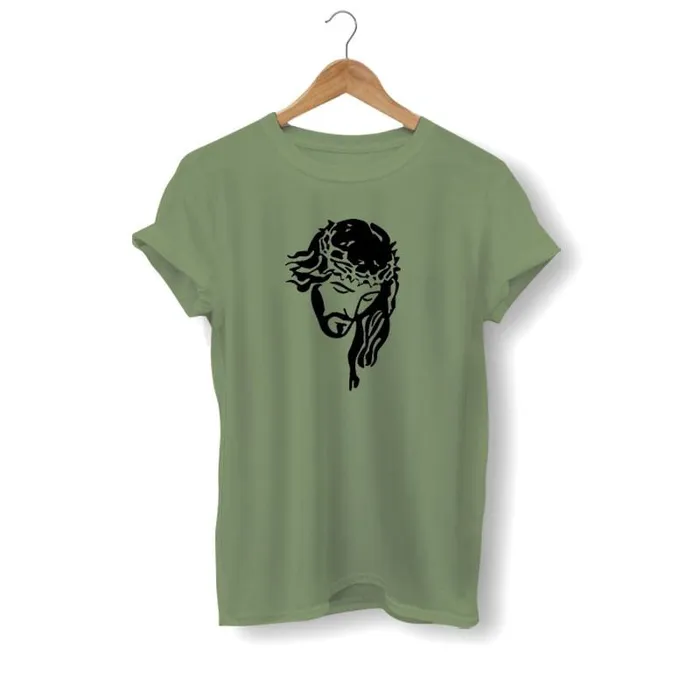 Lords Guidance Earrings Christian TShirt br Jesus Face