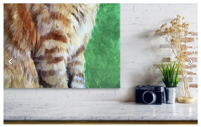 Luma Tabby Cat Metal Print Necklaces
