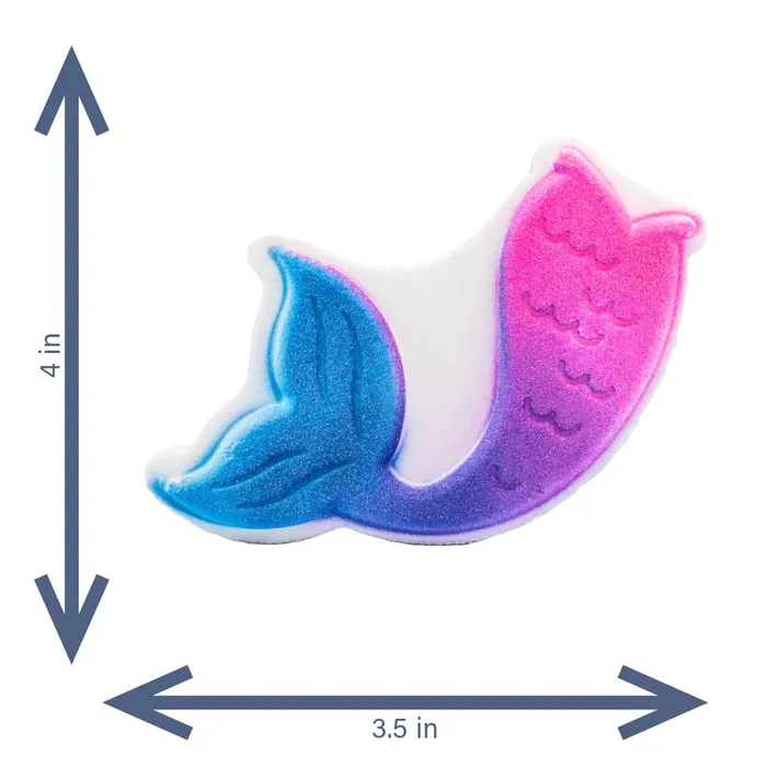 LUXINY Necklaces Luxiny Handmade Mermaid Tail Bath Bomb