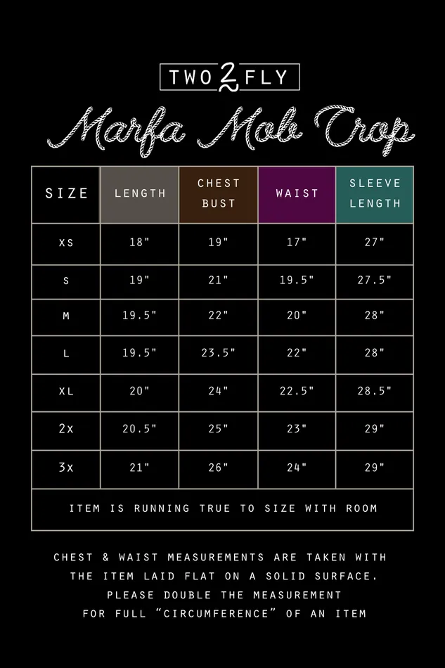 MARFA MOB CROP BOMBER 2FLY Earrings