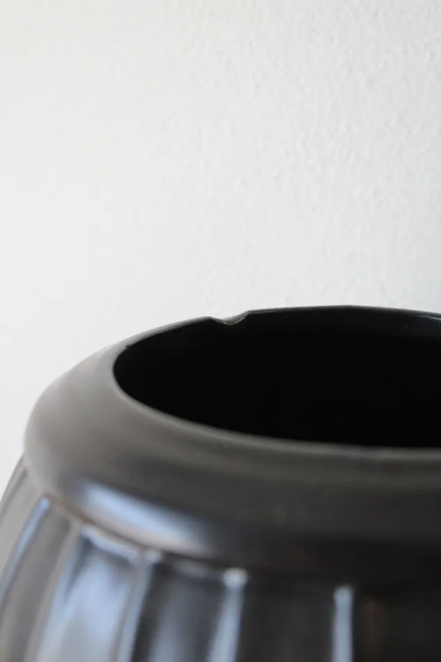 McCoy Rings McCoy Black Pot Belly Stove Cookie Jar