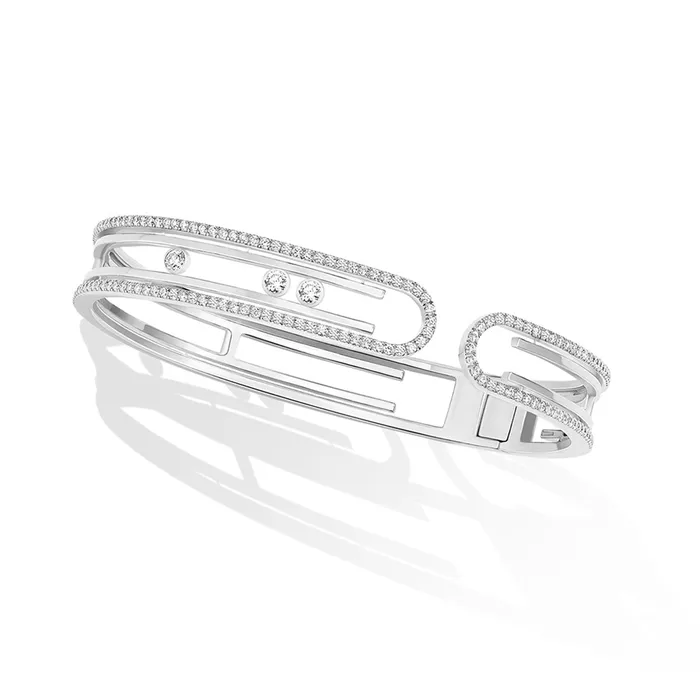 Messika Bracelets Messika Move 10th Diamond Bangle Bracelet
