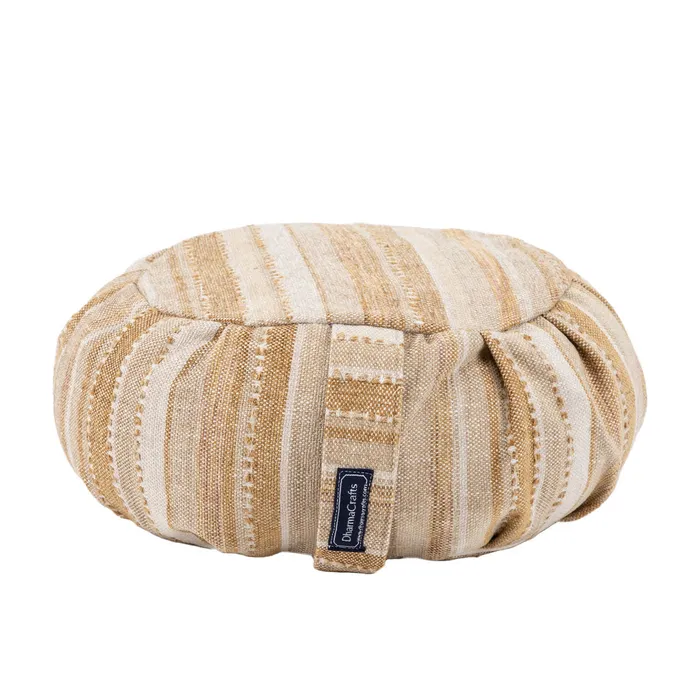 Mineral Stripe Buckwheat Hull Zafu COVER ONLY DharmaCrafts Earrings