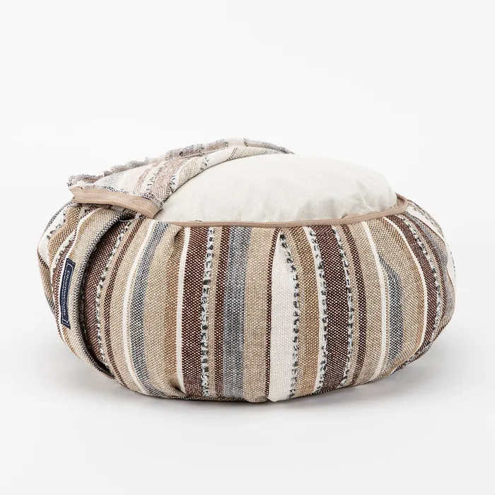 Mineral Stripe Buckwheat Hull Zafu COVER ONLY DharmaCrafts Earrings