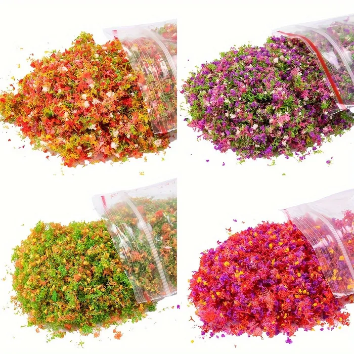 Miniatures by NC Necklaces DIY Grass Powder For Diorama Lawn Sponge Material 2in1 Mixed Color for Outdoor Scenery Creation Miniatures by NC Necklaces DIY Grass Powder For Diorama Lawn Sponge Material 2in1 Mixed Color for Outdoor Scenery Creation