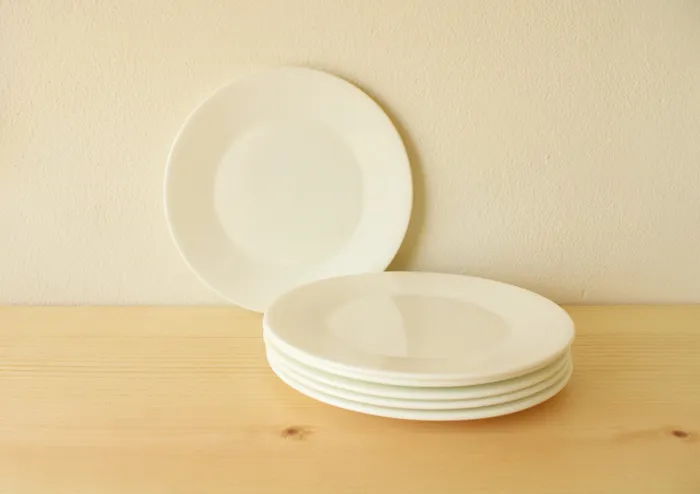 Minton White Monarch Bone China Made In England Demitasse Salad Plates Set Of 6 8 Jubilee Thrift Earrings