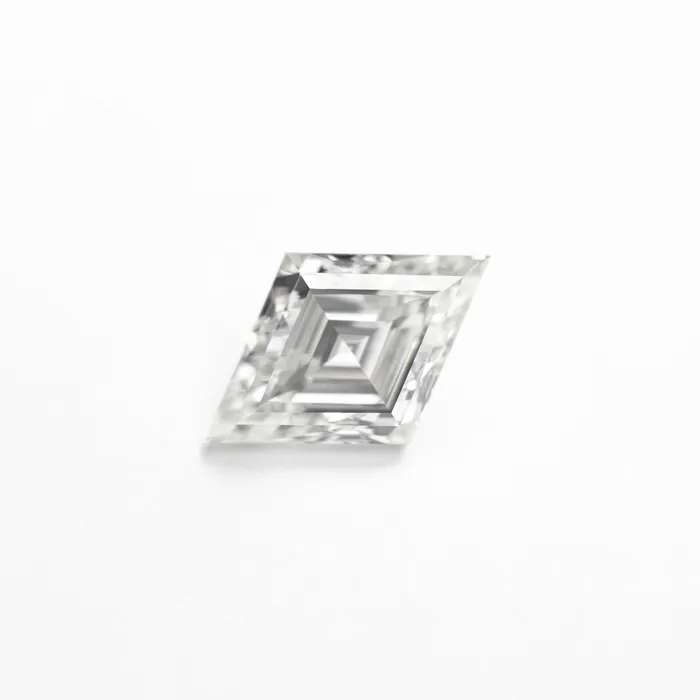 Misfit Diamonds Rings White Step Cut Diamond 112ct Lozenge