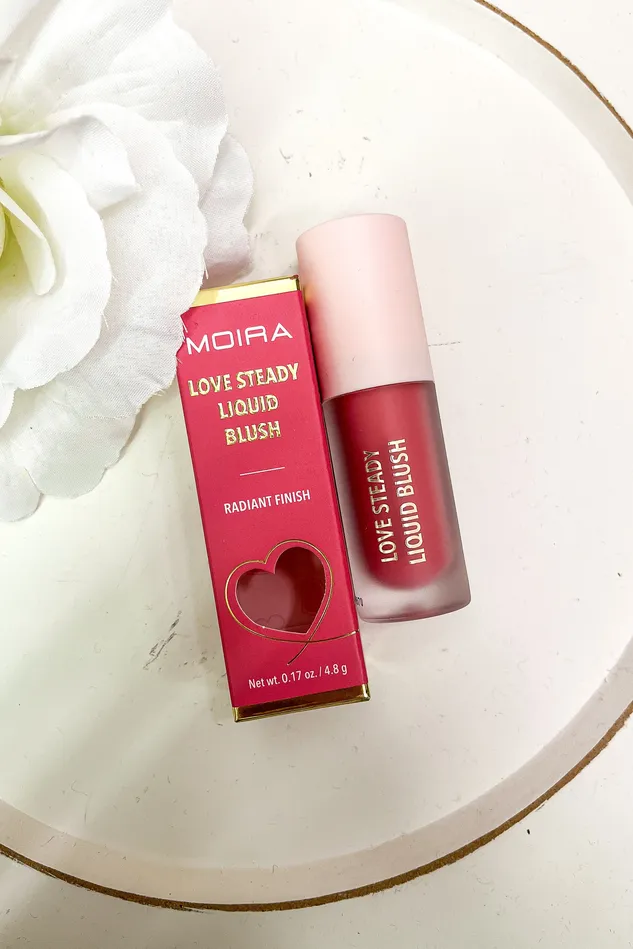 Moira Cosmetics Earrings Love Steady Liquid Blush Trust