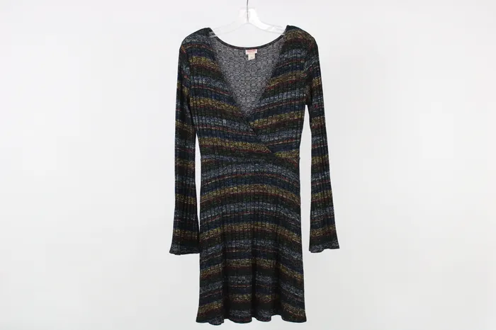 Mossimo Supply Co Earrings Mossimo Ribbed Long Sleeved Knit Dress XS
