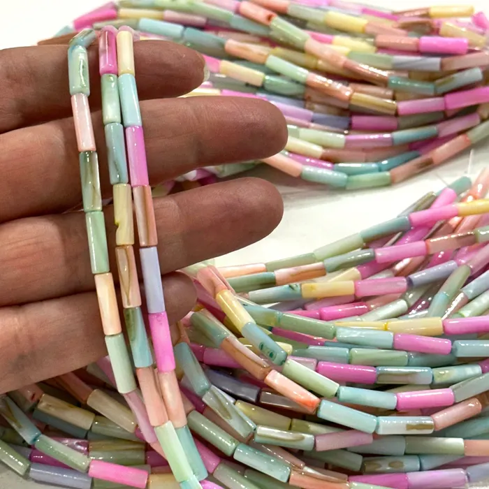 Mother Of Pearl Cylinder Beads Pastel Colored Cylinder 30 Beads Strand Peppy Beads Necklaces Mother Of Pearl Cylinder Beads Pastel Colored Cylinder 30 Beads Strand Peppy Beads Necklaces