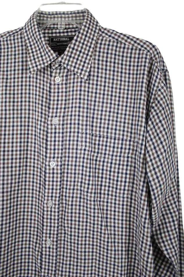 National Outfitters National Outfitters Plaid Flannel XL Earrings