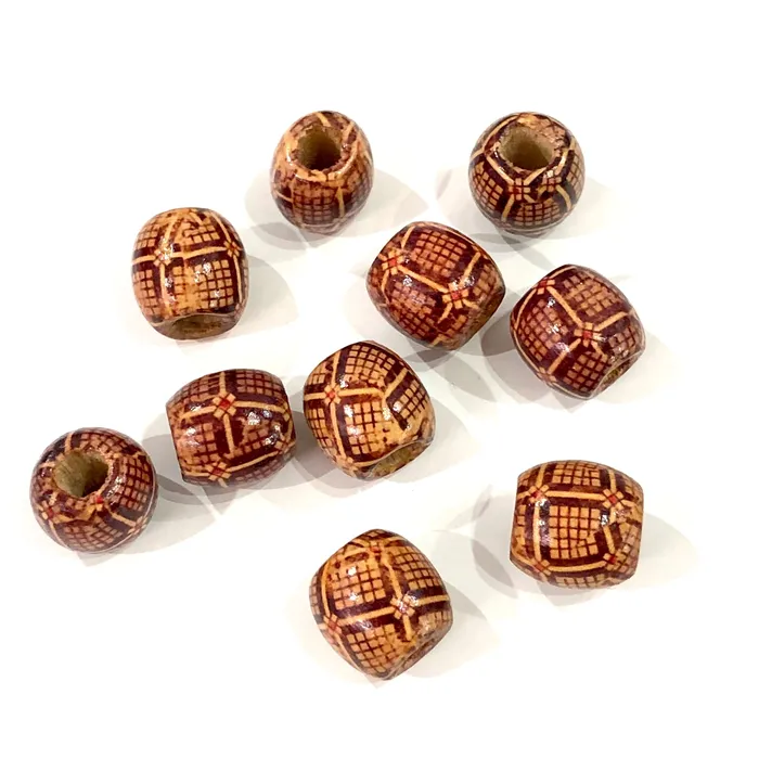 Necklaces 10 Wood Spacer Beads 16 x 17mm Wooden Beads Natural Wooden Beads For Jewelry Making Peppy Beads Necklaces 10 Wood Spacer Beads 16 x 17mm Wooden Beads Natural Wooden Beads For Jewelry Making Peppy Beads