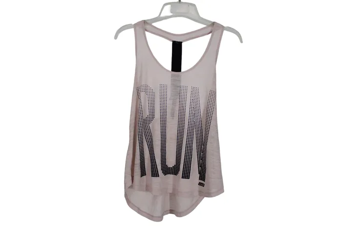 Necklaces Aeropostale Live Love Dream Pale Pink RUN Tank S