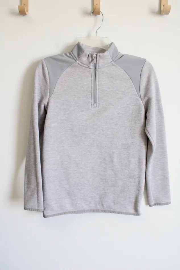 Necklaces All In Motion All In Motion Light Gray Fleece Lined Quarter Zip Pullover Youth L 1214 Necklaces All In Motion All In Motion Light Gray Fleece Lined Quarter Zip Pullover Youth L 1214