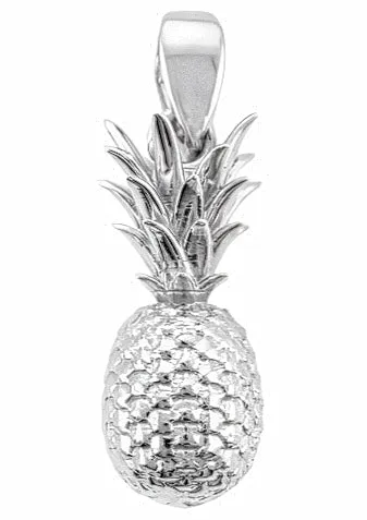 Necklaces Island Fine Jewelry Sterling Silver Pineapple Pendant