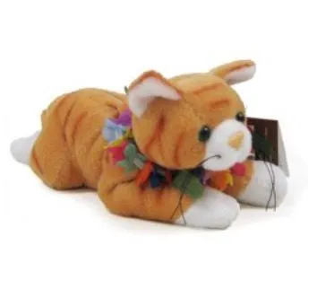 Necklaces ISLANDERGRP Hawaiian Collectables Cat Plush Toy
