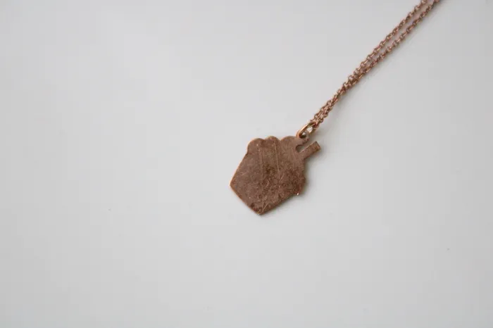 Necklaces Jubilee Thrift 925 Rose Gold Cupcake Necklace