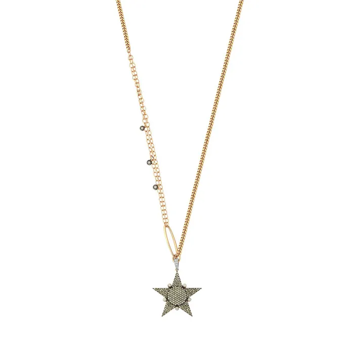 Necklaces Kismet by Milka Eclectic Star Necklace