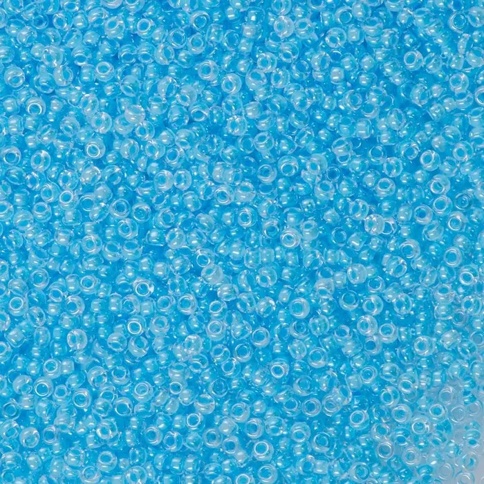 Necklaces Miyuki Seed Beads 110 Luminous Ocean Blue 4300NEW Peppy Beads
