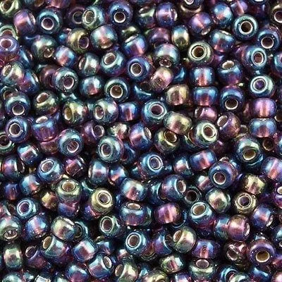 Necklaces Miyuki Seed Beads 60 Silver Lined Dark Smoky Amethyst AB 1013 Peppy Beads Necklaces Miyuki Seed Beads 60 Silver Lined Dark Smoky Amethyst AB 1013 Peppy Beads