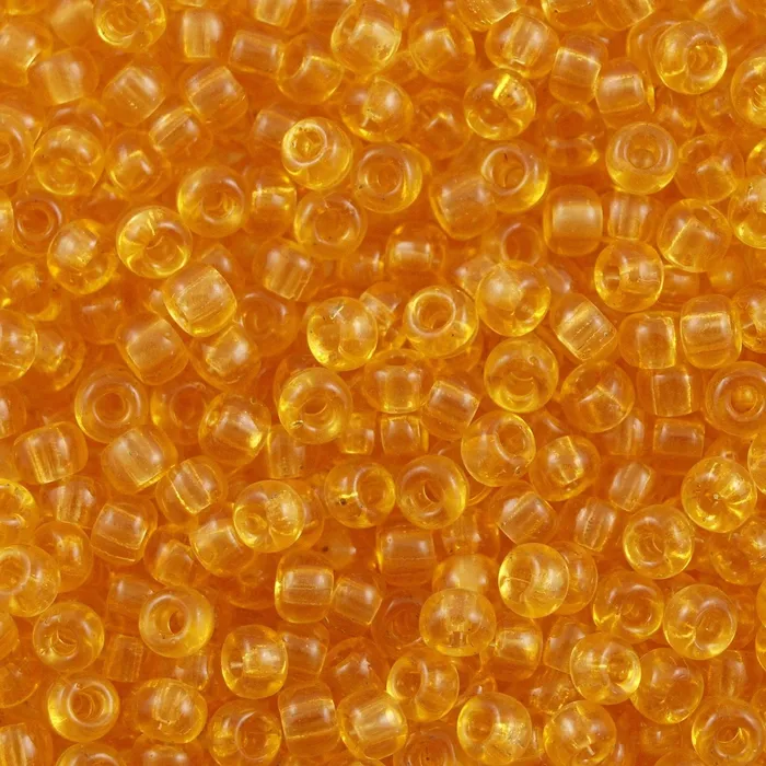 Necklaces Miyuki Seed Beads 80 Transparent Light Topaz 0132 Peppy Beads
