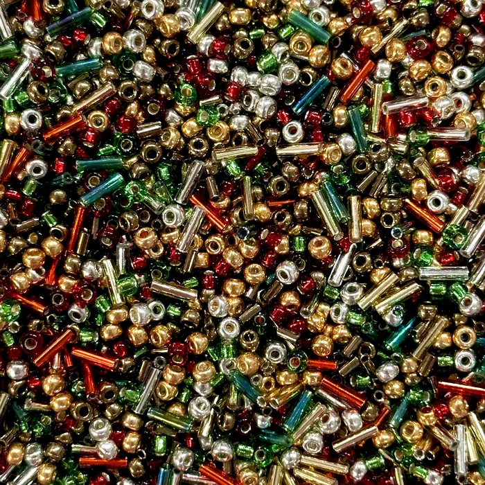 Necklaces Peppy Beads Crimson Noel Sparkle Bead Mix 10g Bag Various Sizes and Shapes Necklaces Peppy Beads Crimson Noel Sparkle Bead Mix 10g Bag Various Sizes and Shapes