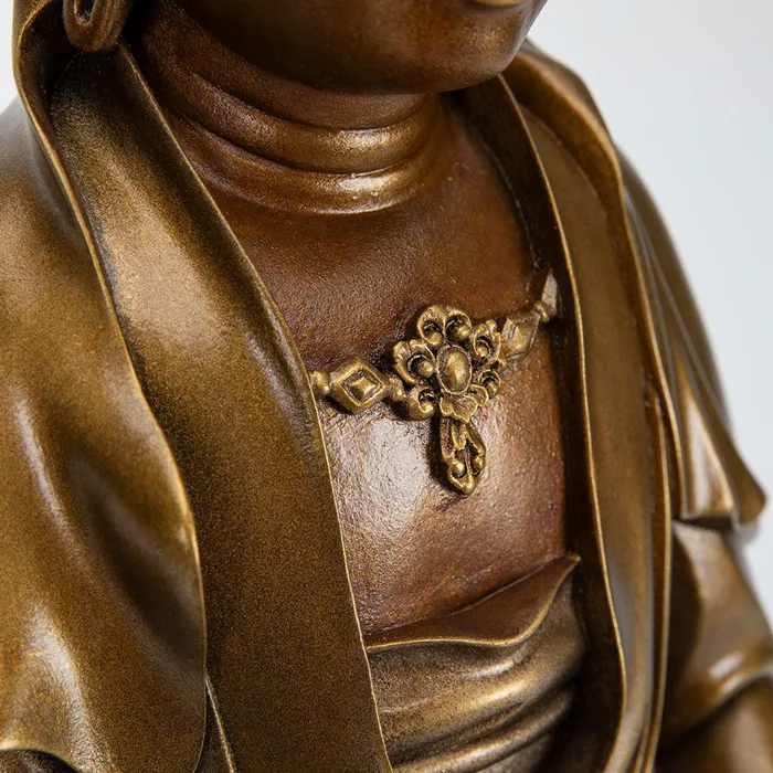 Necklaces Wesco Seated Garden Kuan Yin Statue