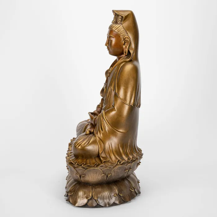 Necklaces Wesco Seated Garden Kuan Yin Statue