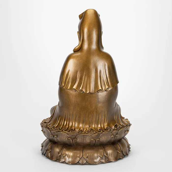 Necklaces Wesco Seated Garden Kuan Yin Statue